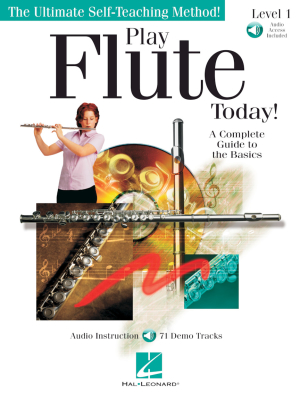 Hal Leonard - Play Flute Today! Level 1 - Flute - Book/Audio Online