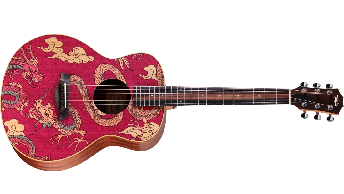 Limited Edition GS-Mini \'\'Year of the Dragon\'\' Acoustic Guitar with Gigbag