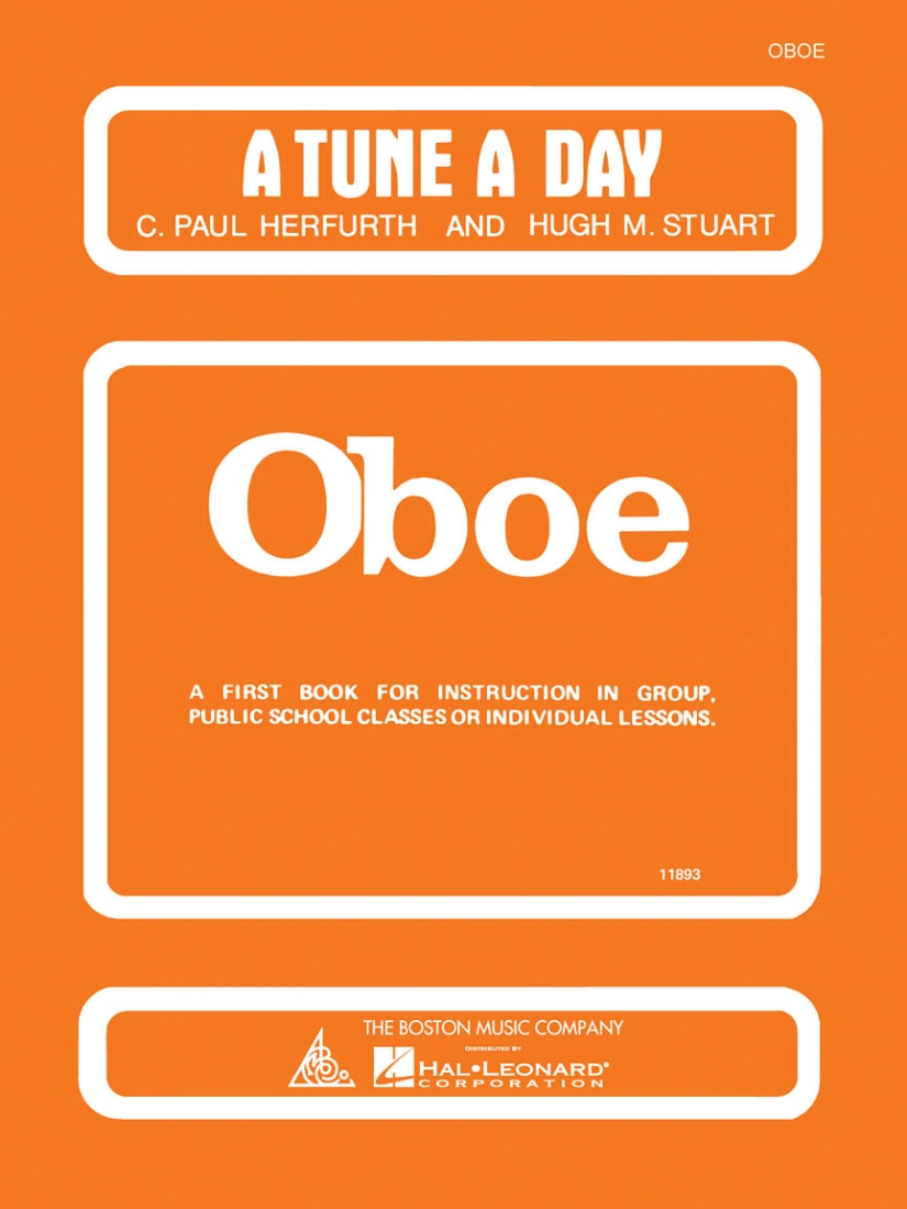 A Tune a Day Book 1 - Herfurth/Stuart - Oboe - Book