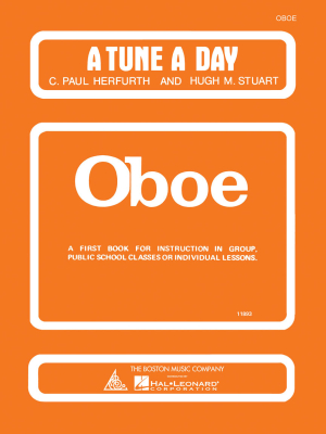 Boston Music Company - A Tune a Day Book 1 - Herfurth/Stuart - Oboe - Book