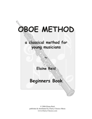 Oboe Method: a Classical method for young musicians, Book 1 Beginner - Reid - Oboe - Book