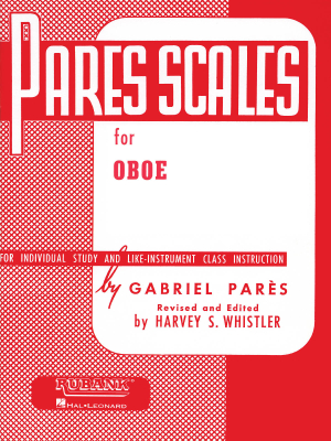 Rubank Publications - Pares Scales - Pares/Whistler - Oboe - Book