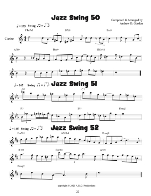 100 Ultimate Jazz Riffs for Clarinet - Gordon - Clarinet - Book/Audio Online
