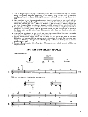 Learn to Play Clarinet! Book 1 - Jacobs - Clarinet - Book