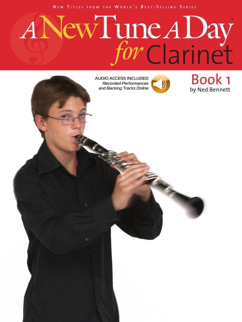 A New Tune a Day for Clarinet, Book 1 - Bennett - Clarinet - Book/Audio Online