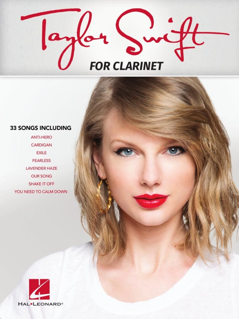 Taylor Swift for Clarinet - Swift - Clarinet - Book