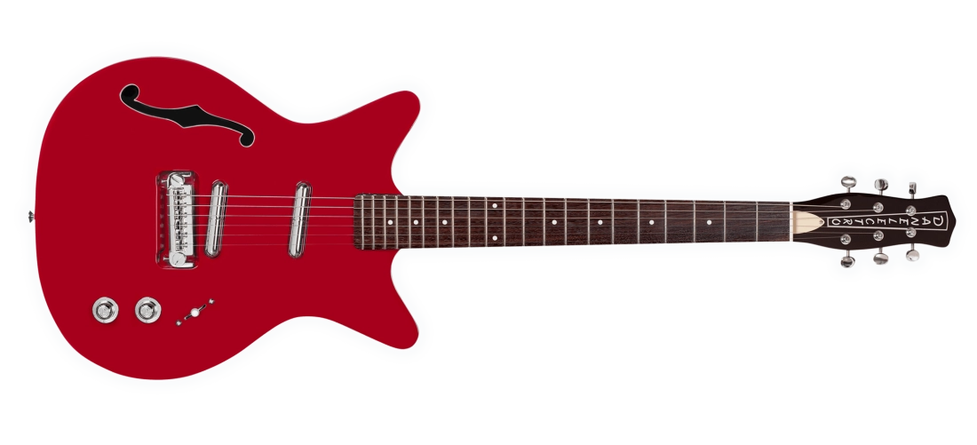 Fifty Niner Semi-Hollow Electric Guitar - Red Top