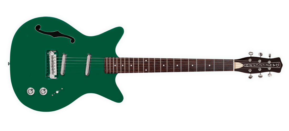 Fifty Niner Semi-Hollow Electric Guitar - Jade Top