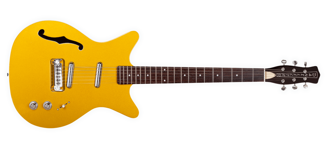 Fifty Niner Semi-Hollow Electric Guitar - Gold Top