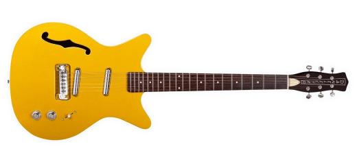 Danelectro - Fifty Niner Semi-Hollow Electric Guitar - Gold Top