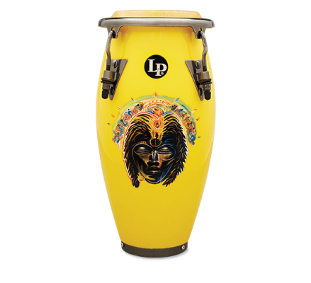 Latin Percussion - Santana Collection 4.5 Mini Conga - Africa Speaks