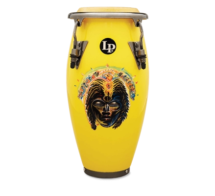 Latin Percussion - Santana Collection 4.5 Mini Conga - Africa Speaks