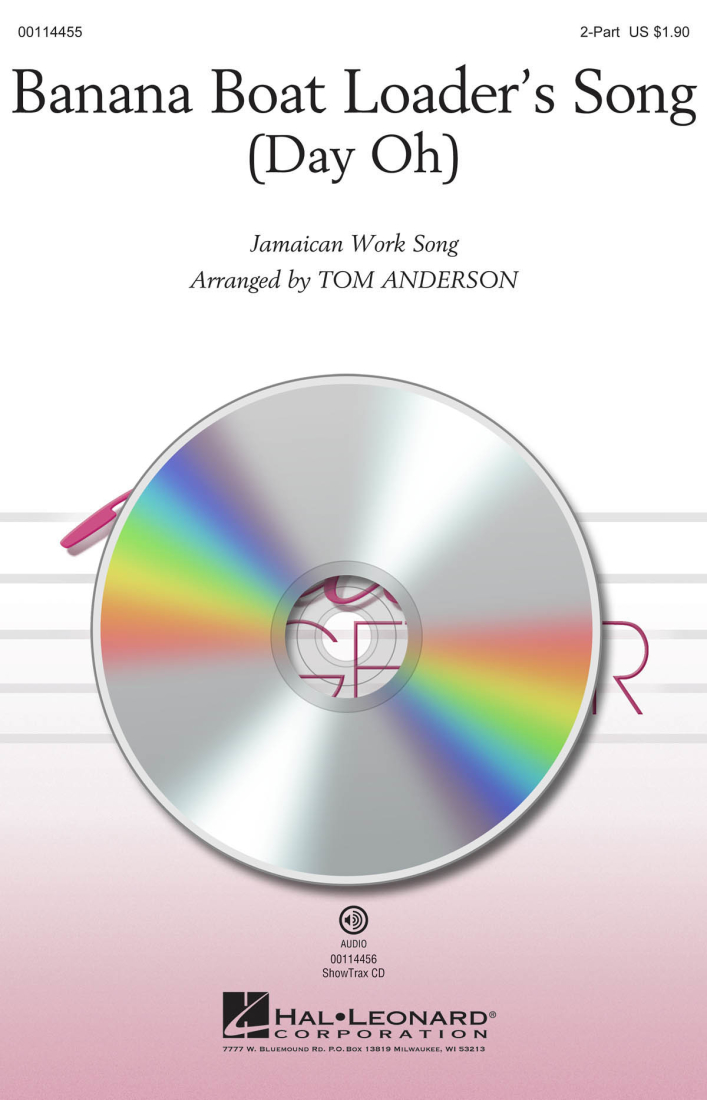 Banana Boat Loader\'s Song (Day Oh) - ShowTrax CD