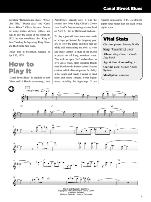 25 Great Clarinet Solos: Transcriptions  Lessons  Bios  Photos - Morones - Clarinet - Book/Audio Online