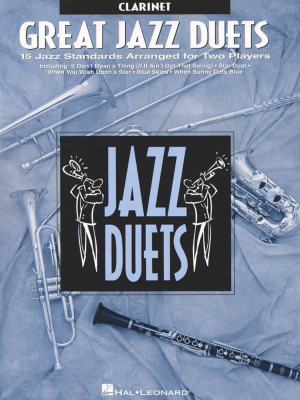 Hal Leonard - Great Jazz Duets - Clarinet Duet - Book