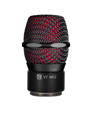 V7 MC2 Dynamic Capsule For Sennheiser Wireless Microphones - Black