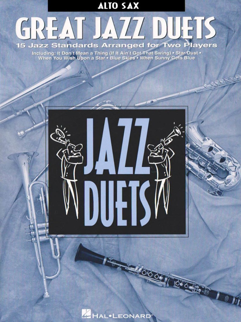 Great Jazz Duets - Alto Saxophone Duet - Book