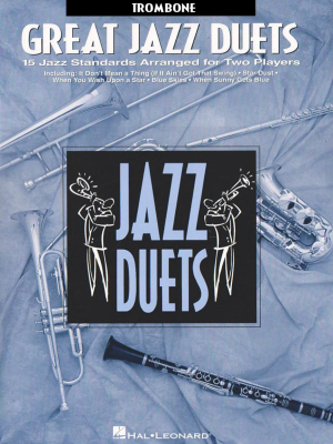 Hal Leonard - Great Jazz Duets Duo de trombone Livre