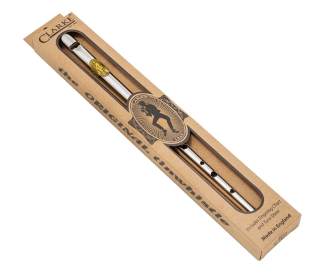 Nickel-Plated Original Tinwhistle - Key of D