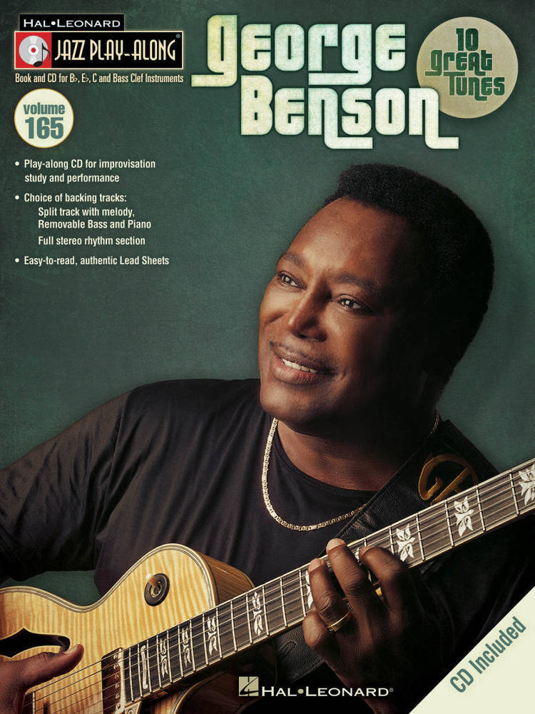 George Benson: Jazz Play-Along Volume 165 -   Book/CD
