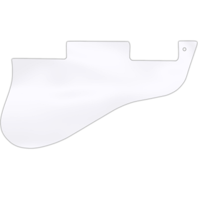 WD Music - Custom Pickguard for Gibson Vintage 1960s ES-335 - Clear Acrylic