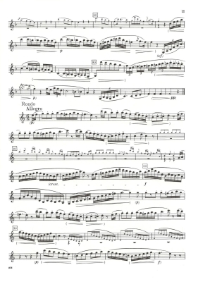Concerto In A Major, K.622 (transposed to Bb Major) - Mozart - Bb Clarinet/Piano - Sheet Music