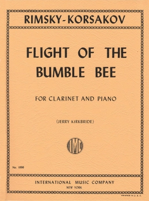 The Flight of the Bumble Bee - Rimsky-Korsakov/Kirkbride - Clarinet/Piano - Sheet Music