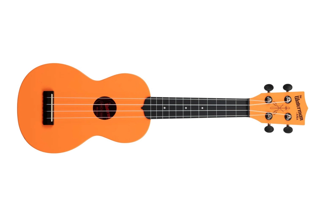 Waterman Soprano Ukulele - Sunset Orange