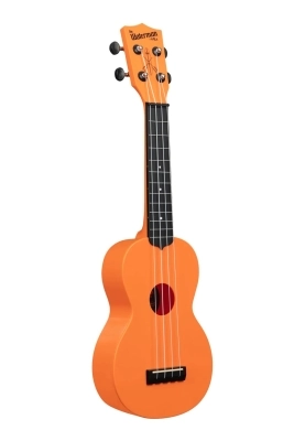 Waterman Soprano Ukulele - Sunset Orange