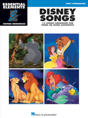 Disney Songs: Essential Elements Guitar Ensembles - Book