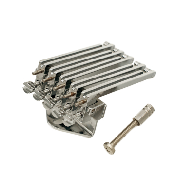 Gold Tone - 5-String Tensionator Tailpiece - Nickel