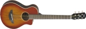 Yamaha - APX Exotic-Wood Top Acoustic\/Electric Guitar - Light Amber Burst