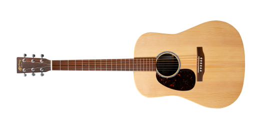 Martin Guitars - Guitare acoustique-lectrique dreadnoughtD-X2E en pinette et palissandre brsilien HPL (modle gaucher, tui souple inclus)