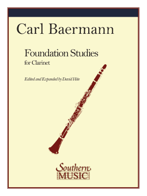 Southern Music Company - Foundation Studies, Op.63 Baermann, Hite Clarinette Livre