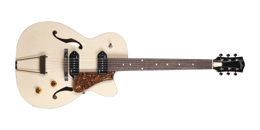 Godin Guitars - 5th Avenue Thin Line Electric Guitar, Kingpin P90 Pickups with Gigbag - Cream