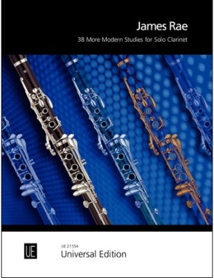 38 More Modern Studies - Rae - Solo Clarinet - Book