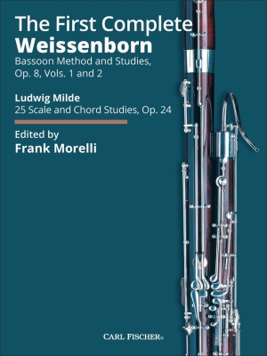 Carl Fischer - The First Complete Weissenborn: Method and Studies Weissenborn, Milde, Morelli Basson Livre