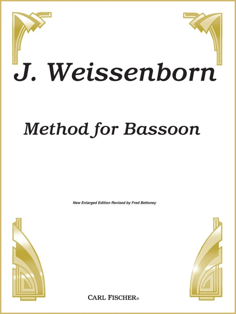 Method for Bassoon - Weissenborn /Milde /Almenraeder /Laube /Bettoney - Bassoon - Book