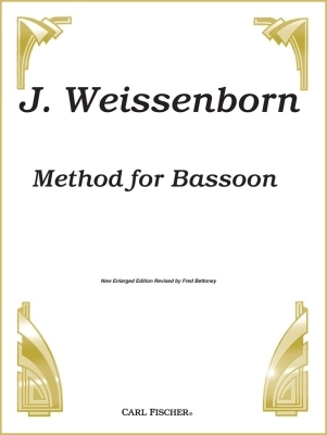 Carl Fischer - Method for Bassoon - Weissenborn /Milde /Almenraeder /Laube /Bettoney - Bassoon - Book