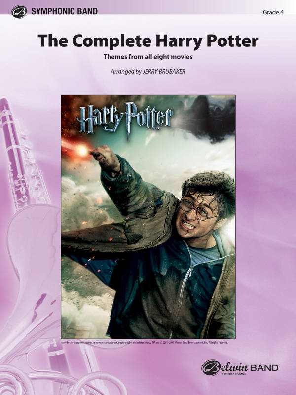 The Complete Harry Potter (Themes from All Eight Movies) - Brubaker - Concert Band - Gr. 4
