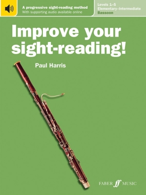 Faber Music - Improve Your Sight-Reading! Bassoon (niveaux1 5; primaire  intermdiaire) Harris Basson Livre avec fichiers audio en ligne
