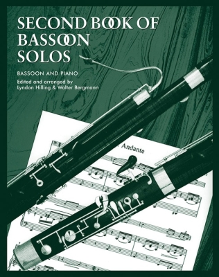 Second Book of Bassoon Solos - Hilling/Bergmann - Bassoon/Piano - Book