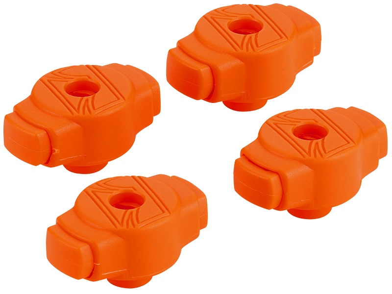 50th Anniversary Limited Edition Quick-Set Cymbal Mate - Orange (4-Pack)