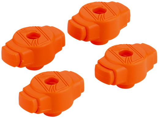 Tama - 50th Anniversary Limited Edition Quick-Set Cymbal Mate - Orange (4-Pack)
