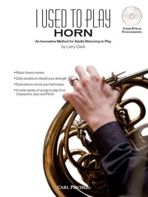 Carl Fischer - I Used To Play Horn - Clark - Book CD