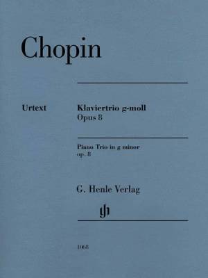 G. Henle Verlag - Frederic Chopin - Piano Trio in G minor, Op. 8