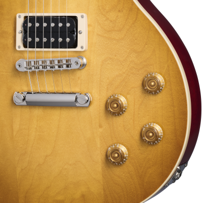 Slash \'\'Jessica\'\' Les Paul Standard Electric Guitar with Case - Honey Burst