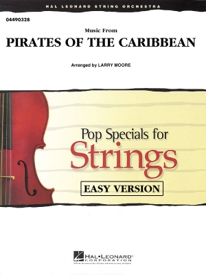 Hal Leonard - Music from Pirates of the Caribbean - Badelt/Moore - String Orchestra - Gr. 2