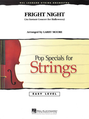 Hal Leonard - Fright Night (An Instant Concert for Halloween) - Moore - String Orchestra - Gr. 2-3