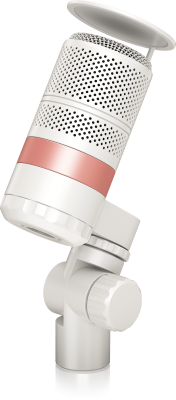 TC-Helicon - Microphone dynamique GoXLR pour la diffusion (blanc)